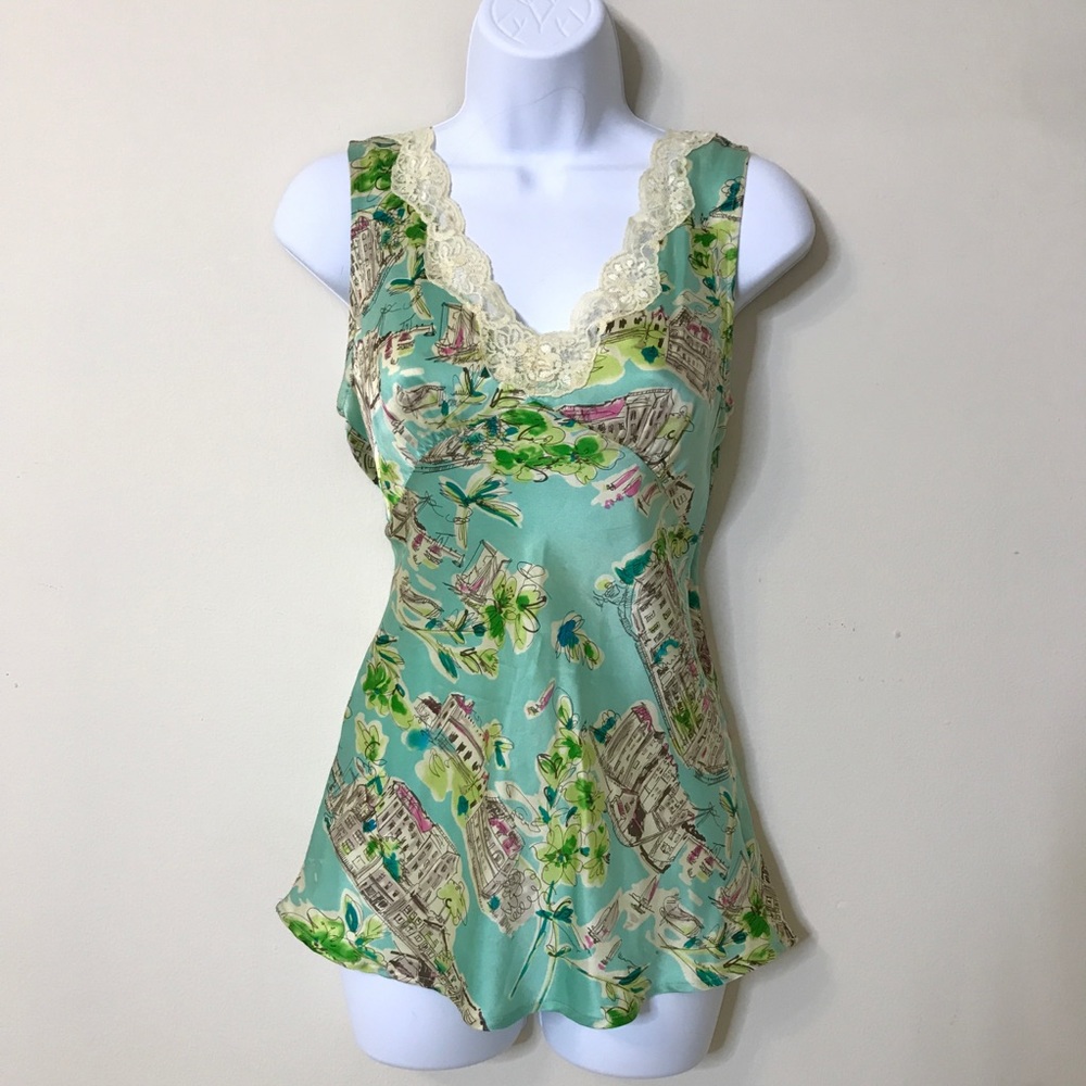 Jaloux Zalu 100% Silk Blouse S